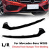 Front Bumper Lip Spoiler Splitter Shinny Trim Decor for Benz W205 C Class - millionsource