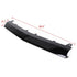 Front Bumper Lip Spoiler Splitter Shinny Trim Decor for Benz W205 C Class - millionsource