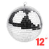12" Mirror Glass Disco Ball Home Party Lighting