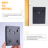 Outdoor Solar LED Deck Lights Patio Pathway Fence Lamp, 2Pcs
