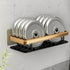 Using of Punch-free Bathroom Wall Mounted Shelf