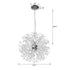 Sputnik Chandelier Fireworks Pendant Light Crystal Ceiling Light Fixture
