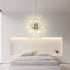Sputnik Chandelier Fireworks Pendant Light Crystal Ceiling Light Fixture