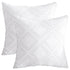 Tassel Cotton Linen Throw Pillow Case Tufted Cushion Cover, 2 Pcs - millionsource