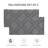 Tassel Cotton Linen Throw Pillow Case Tufted Cushion Cover, 2 Pcs - millionsource