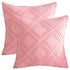Tassel Cotton Linen Throw Pillow Case Tufted Cushion Cover, 2 Pcs - millionsource