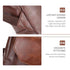 Detail of Vintage Faux Leather Backpack