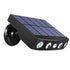 Waterproof Solar Wall Street Light Outdoor PIR Motion Sensor Lamp