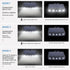 Waterproof Solar Wall Street Light Outdoor PIR Motion Sensor Lamp