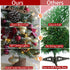 18in Small Christmas Tree With Lights Artificial Flocked