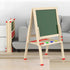 Kids Easel Height Adjustable Standing Wooden Art Easel