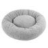 Donut Pet Bed Dish Cuddler Dog Cat Sleeping Cushion - millionsource