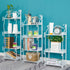 3/4/5-Tier Ladder Bookcase Storage Rack