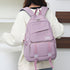Canvas Girls School Backpack Students Book Bag