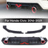 Rear Bumper Lip Diffuser Splitter w/ Brake Light For Civic 2016-2021 - millionsource