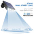 Waterproof Solar Wall Street Light Outdoor PIR Motion Sensor Lamp