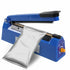 8" 12" Heat Sealing Hand Impulse Sealer Machine Poly Plastic