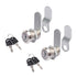 2 Pack 25mm 1" Cylinder Cam Lock Set