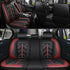 Leather Car Seat Cover Leather Front Rear Seat - millionsource