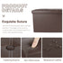 Ottoman Footrest Shoe Bench Stool Seat Support - millionsource