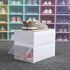 12Pcs Foldable Shoe Storage Box Rack Stackable Closet Drawer Organizer
