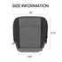 Soft Driver Bottom Cloth Seat Cover For 2009-2012 Dodge Ram 1500 - millionsource