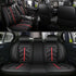 Leather Car Seat Cover Leather Front Rear Seat - millionsource
