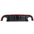 Carbon Fiber Rear Bumper Lip Diffuser Splitter Fit Infiniti Q50 14-17 - millionsource