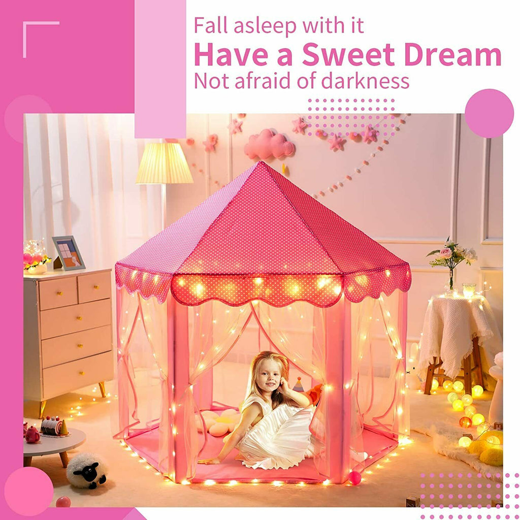Kids' Rug, Princess Castle Play mat for Girls' Room Décor 59“ x 39