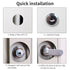 2 Pack 25mm 1" Cylinder Cam Lock Set