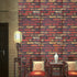 3D Stone Brick Wallpaper Self-adhesive Waterproof Paper