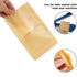50Pack Kraft Paper Stand Up Food Bag w/ Clear Window
