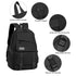 Canvas Girls School Backpack Students Book Bag