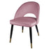 Luxury Modern Velvet Dining Chairs with Padded Cushion - millionsource