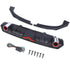 Rear Bumper Lip Diffuser Splitter w/ Brake Light For Civic 2016-2021 - millionsource