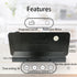 180° Projection Alarm Clock USB Charger Digital