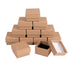 Jewelry Boxes w/ Foam Gift Case Cardboard Paper Organizer, 24PCS