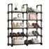 3/5/8 Tiers Shoe Rack Organizer Detachable Storage Shelf
