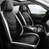 Car Seat Cover Deluxe Leather Full Set Cushion Protector - millionsource