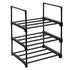 3/5/8 Tiers Shoe Rack Organizer Detachable Storage Shelf
