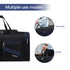 25/60L Waterproof Travel Duffle Bag Foldable Luggage Tote